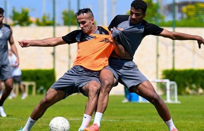 تقسيمة فنية على هامش تدريبات الزمالك