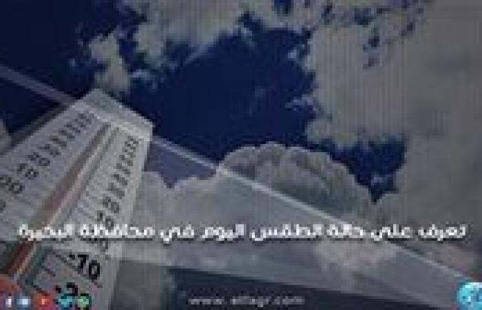 حالة الطقس اليوم الاثنين 16-9-2024 في محافظة البحيرة