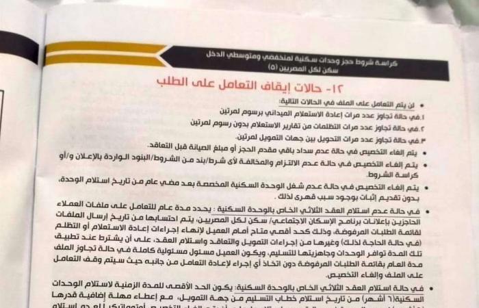 عاجل.. بدء حجز وشراء كراسة شروط شقق سكن لكل المصريين 5 لجميع المواطنين | 90 م2 وبـ 184 ألف جنيه